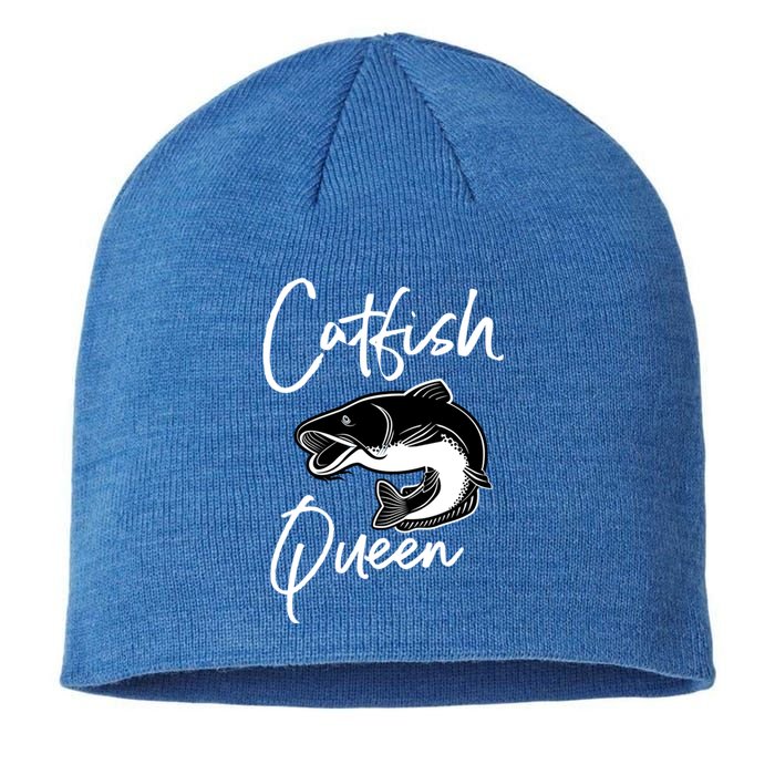 Catfish Queen Design Catfish Farmer Idea Cool Gift Sustainable Beanie