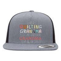 Cool Quilting Design For Women Grandma Quilt Sewing Quilter Flat Bill Trucker Hat