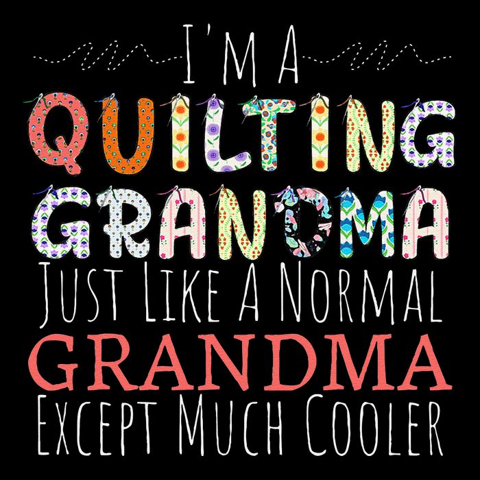 Cool Quilting Design For Women Grandma Quilt Sewing Quilter Women's V-Neck T-Shirt
