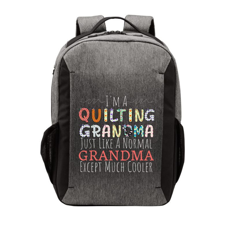 Cool Quilting Design For Women Grandma Quilt Sewing Quilter Vector Backpack