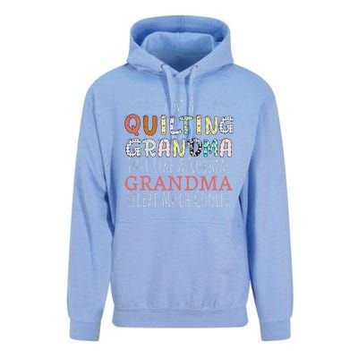 Cool Quilting Design For Women Grandma Quilt Sewing Quilter Unisex Surf Hoodie