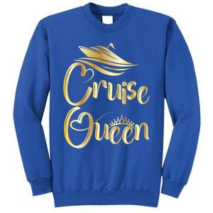 Cruise Queen Funny Gift Cruise Boat Lover Vacation Getaway Funny Gift Sweatshirt