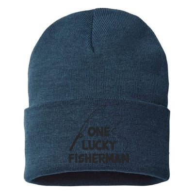 Catfish Queen Funny Fishing Catfishing Sustainable Knit Beanie