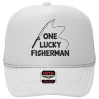 Catfish Queen Funny Fishing Catfishing High Crown Mesh Back Trucker Hat