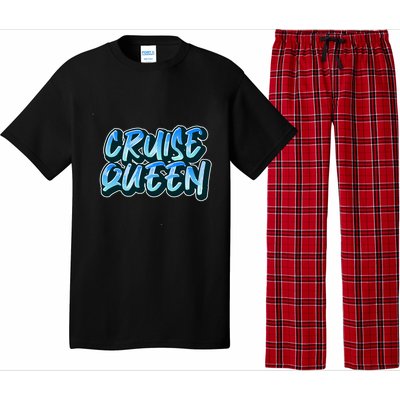 Cruise Queen Funny Cruise Ship Gift Pajama Set