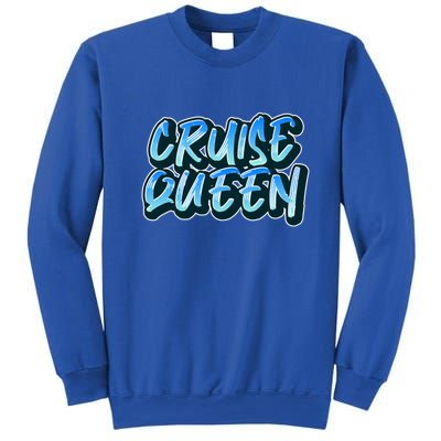 Cruise Queen Funny Cruise Ship Gift Sweatshirt