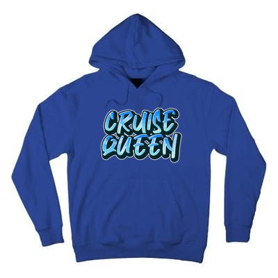 Cruise Queen Funny Cruise Ship Gift Tall Hoodie