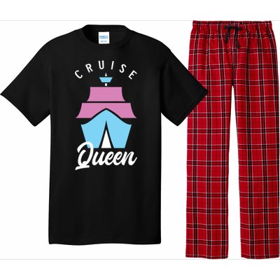 Cruise Queen Funny Cruising Cool Gift Pajama Set