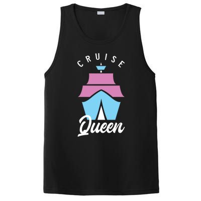 Cruise Queen Funny Cruising Cool Gift PosiCharge Competitor Tank