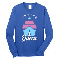 Cruise Queen Funny Cruising Cool Gift Long Sleeve Shirt