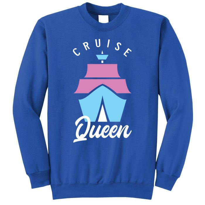 Cruise Queen Funny Cruising Cool Gift Sweatshirt