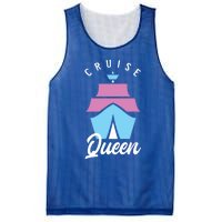 Cruise Queen Funny Cruising Cool Gift Mesh Reversible Basketball Jersey Tank