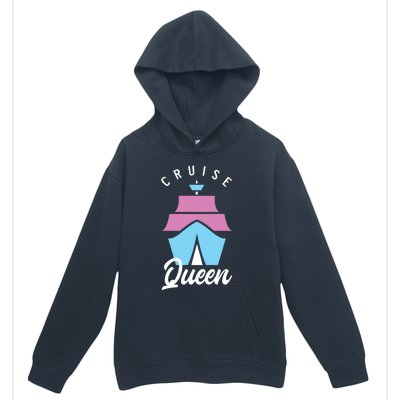 Cruise Queen Funny Cruising Cool Gift Urban Pullover Hoodie