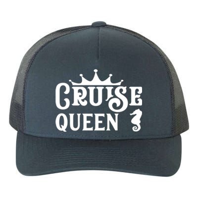 Cruise Queen Gift Yupoong Adult 5-Panel Trucker Hat