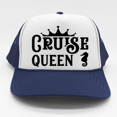 Cruise Queen Gift Trucker Hat