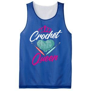 Crochet Queen Gift Cute Crocheting Gift For Crocheter Gift Mesh Reversible Basketball Jersey Tank