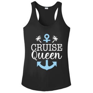 Cruise Queen Gift Ladies PosiCharge Competitor Racerback Tank