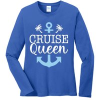 Cruise Queen Gift Ladies Long Sleeve Shirt