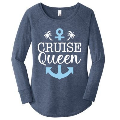 Cruise Queen Gift Women's Perfect Tri Tunic Long Sleeve Shirt