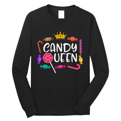 Candy Queen Halloween Lollipop Sweet Lover Long Sleeve Shirt