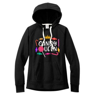 Candy Queen Halloween Lollipop Sweet Lover Women's Fleece Hoodie