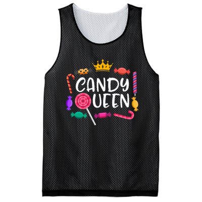 Candy Queen Halloween Lollipop Sweet Lover Mesh Reversible Basketball Jersey Tank