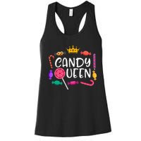 Candy Queen Halloween Lollipop Sweet Lover Women's Racerback Tank