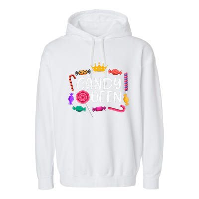 Candy Queen Halloween Lollipop Sweet Lover Garment-Dyed Fleece Hoodie