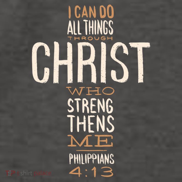 Christian Quote I Can Do All Things Through Christ Who Strengthens Me Vector Backpack