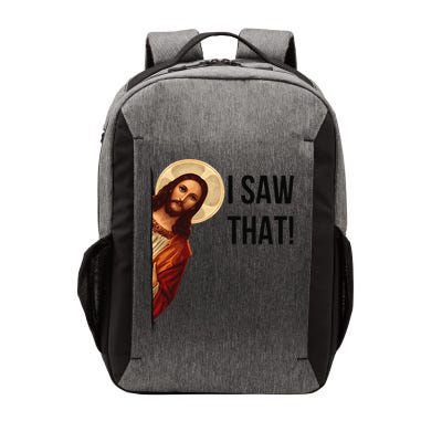 Cute Quote Jesus Meme I Saw That Christian God Vector Backpack