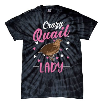 Crazy Quail lady Quail Tie-Dye T-Shirt