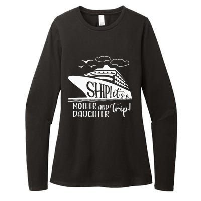 Cute Quote Mother Daughter Trip Cruise Vacation Mother's Day Womens CVC Long Sleeve Shirt