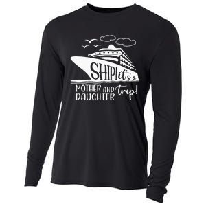 Cute Quote Mother Daughter Trip Cruise Vacation Mother's Day Cooling Performance Long Sleeve Crew