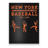 Classic Queens New York Baseball Team Fan Poster