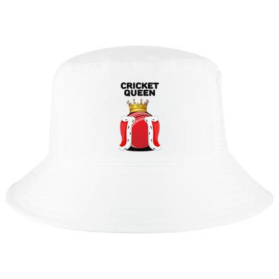 Cricket Queen Player Cricketer Pitch Bowler Coach Cool Comfort Performance Bucket Hat