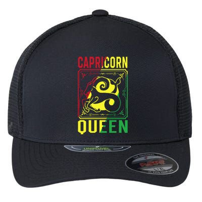 Capricorn Queen Sweet As Candy Birthday Gift For Black  Flexfit Unipanel Trucker Cap