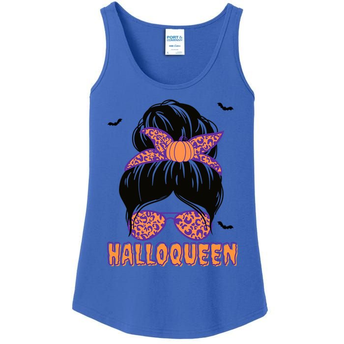 Cute Queen Spooky Funny Halloween Costume Gift Ladies Essential Tank