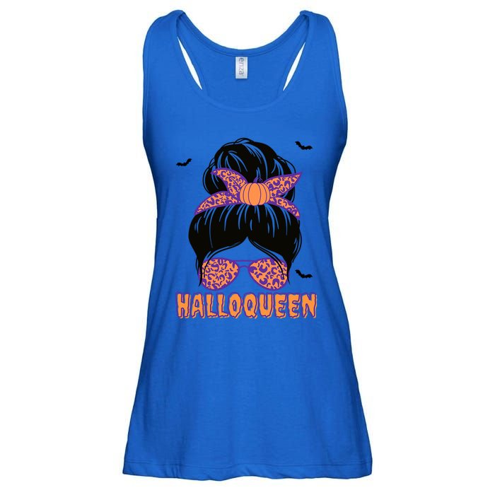 Cute Queen Spooky Funny Halloween Costume Gift Ladies Essential Flowy Tank