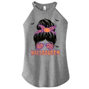 Cute Queen Spooky Funny Halloween Costume Gift Women's Perfect Tri Rocker Tank