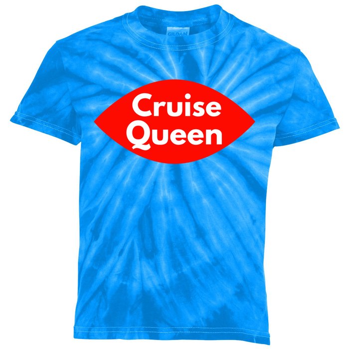 Cruise Queen Sexy Clothes And Gift Kids Tie-Dye T-Shirt