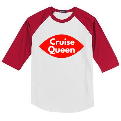 Cruise Queen Sexy Clothes And Gift Kids Colorblock Raglan Jersey