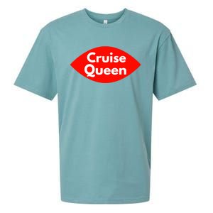 Cruise Queen Sexy Clothes And Gift Sueded Cloud Jersey T-Shirt