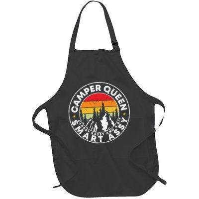 Camper Queen Smart Assy , Classy Sassy And A Bit Logo Camping Apron