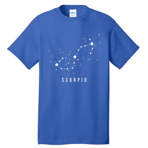 Constellation Quote Scorpio Constellation Cute Gift Science Gift Tall T-Shirt