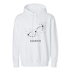 Constellation Quote Scorpio Constellation Cute Gift Science Gift Garment-Dyed Fleece Hoodie