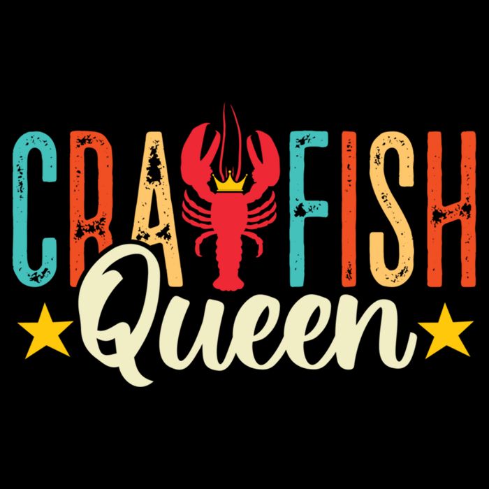 Crawfish Queen Vintage Retro Boil Season Lobster Gift Wool Snapback Cap