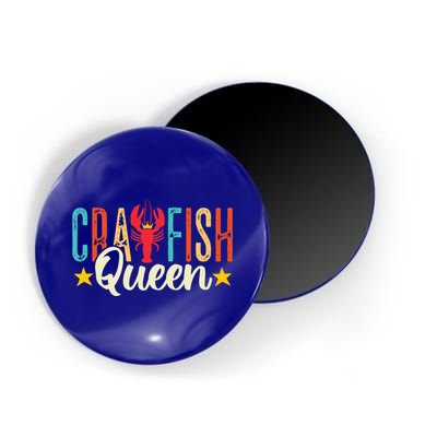Crawfish Queen Vintage Retro Boil Season Lobster Gift Magnet