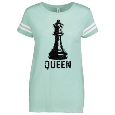 Chess Queen Vintage Halloween Costume Chess Player Enza Ladies Jersey Football T-Shirt