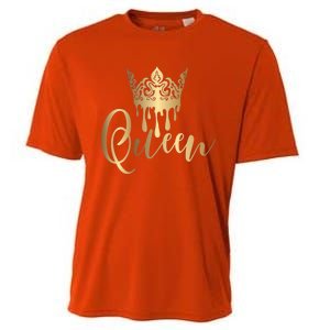 Cool Queen With Crown Cooling Performance Crew T-Shirt