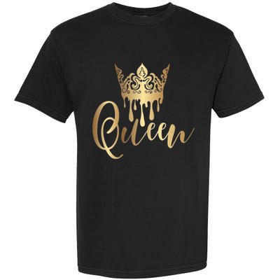 Cool Queen With Crown Garment-Dyed Heavyweight T-Shirt